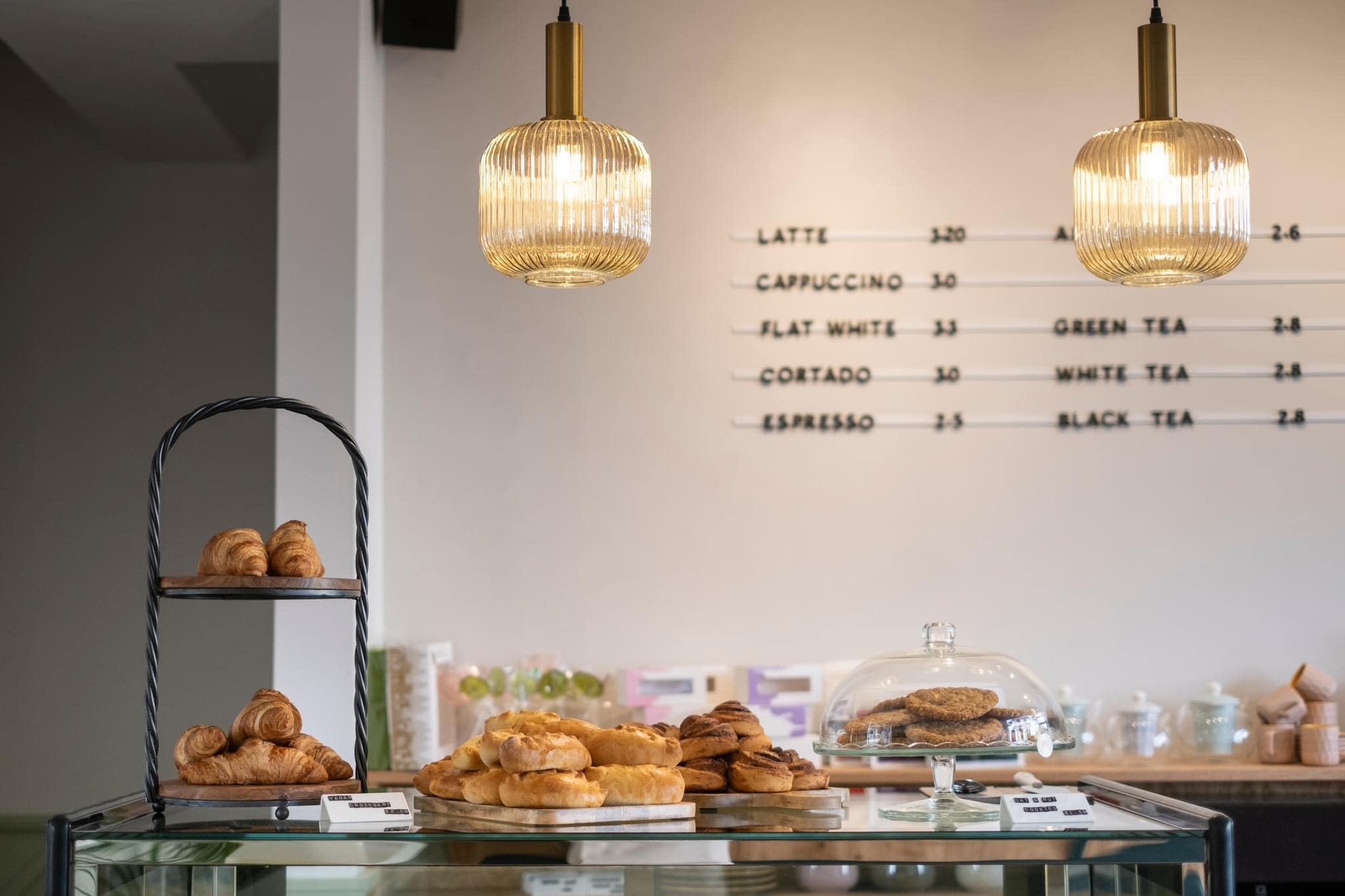 Malina Patisserie cafe interior