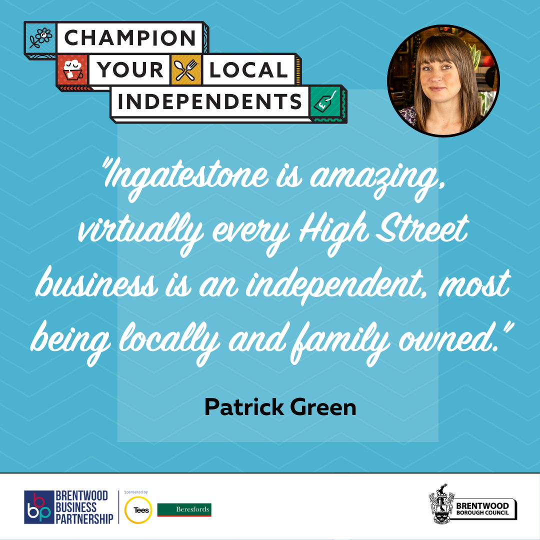 Independents Day Ingatestone quote