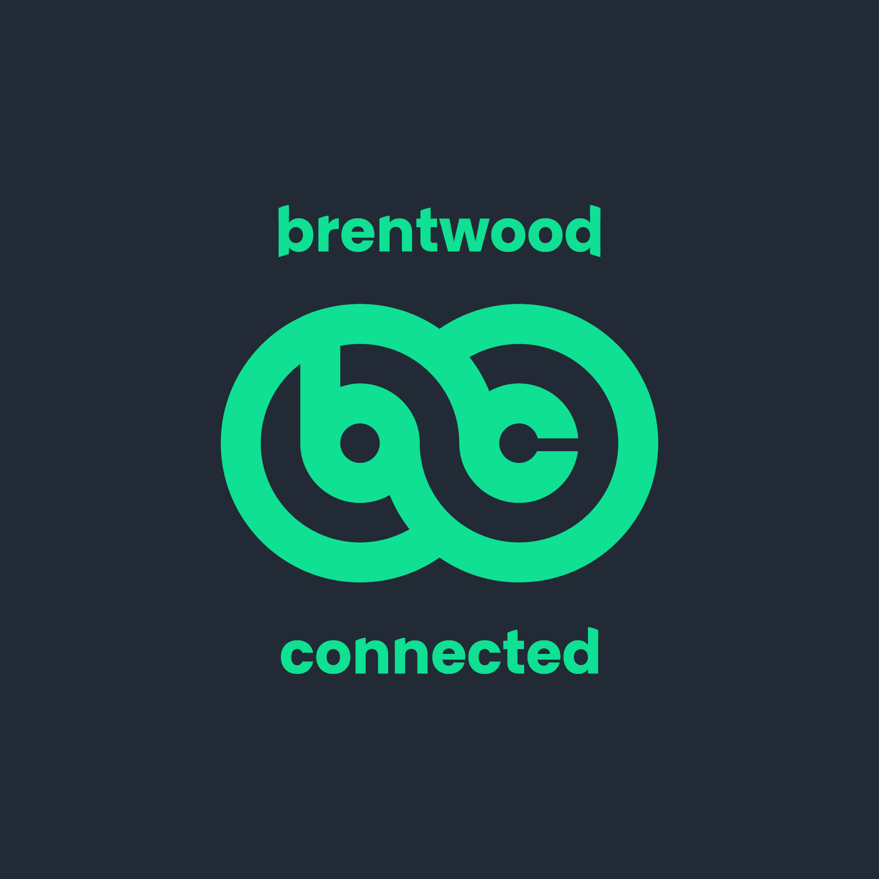 Brentwood Connected logo horizontal