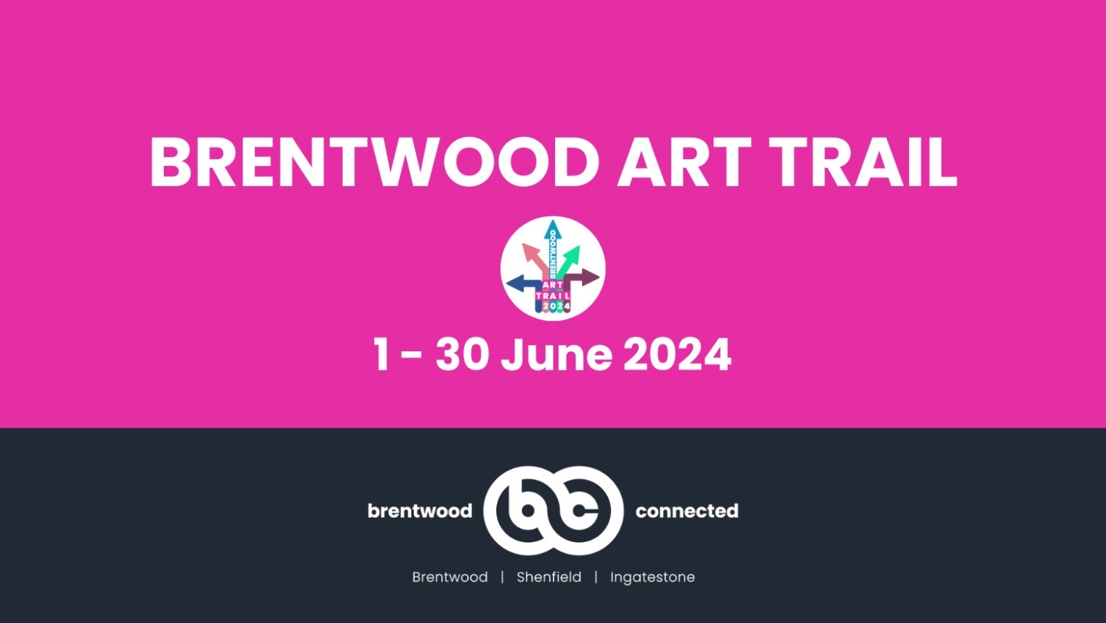 Brentwood Art Trail 2024 header image