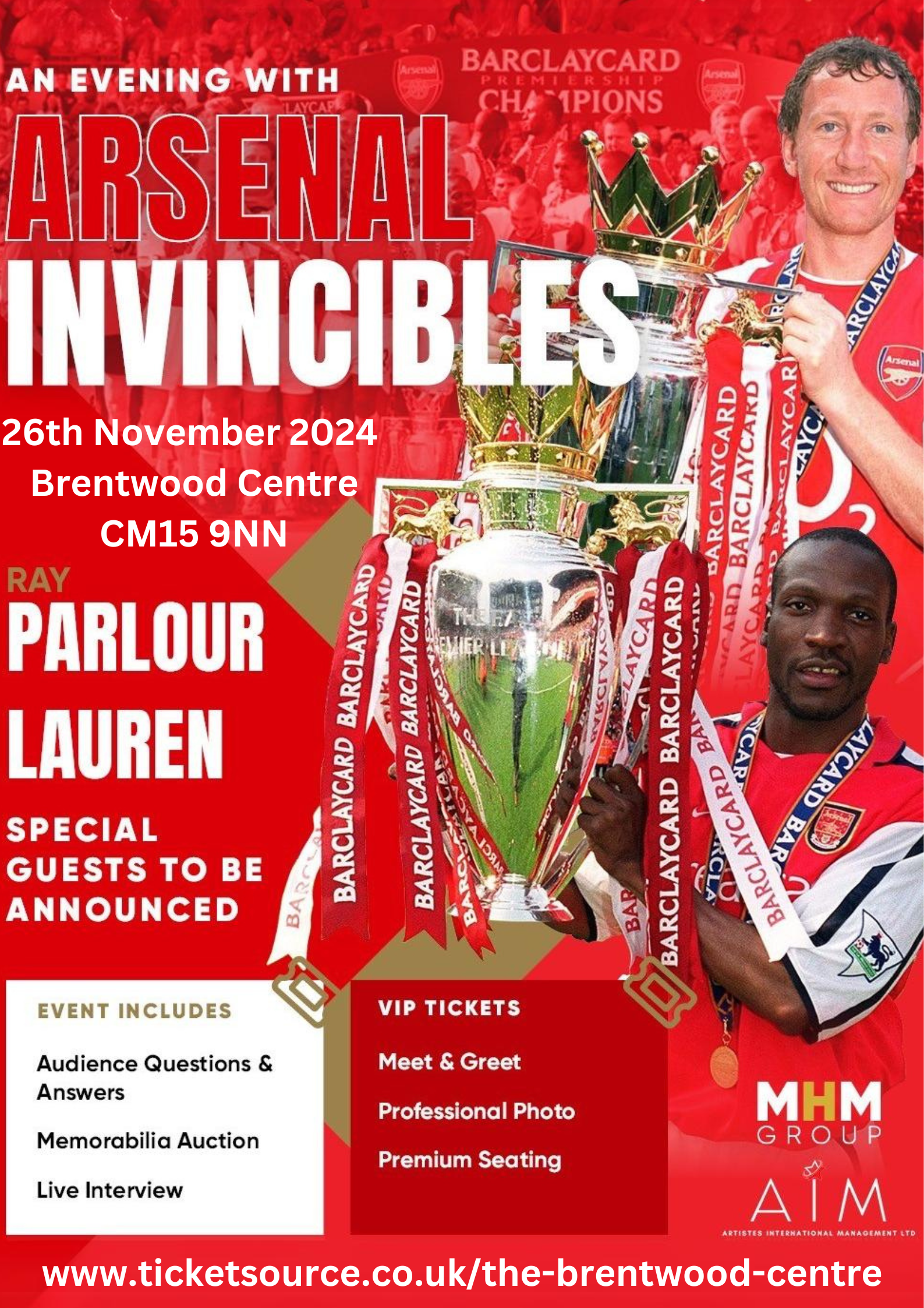 An Evening with Arsenal Invincibles