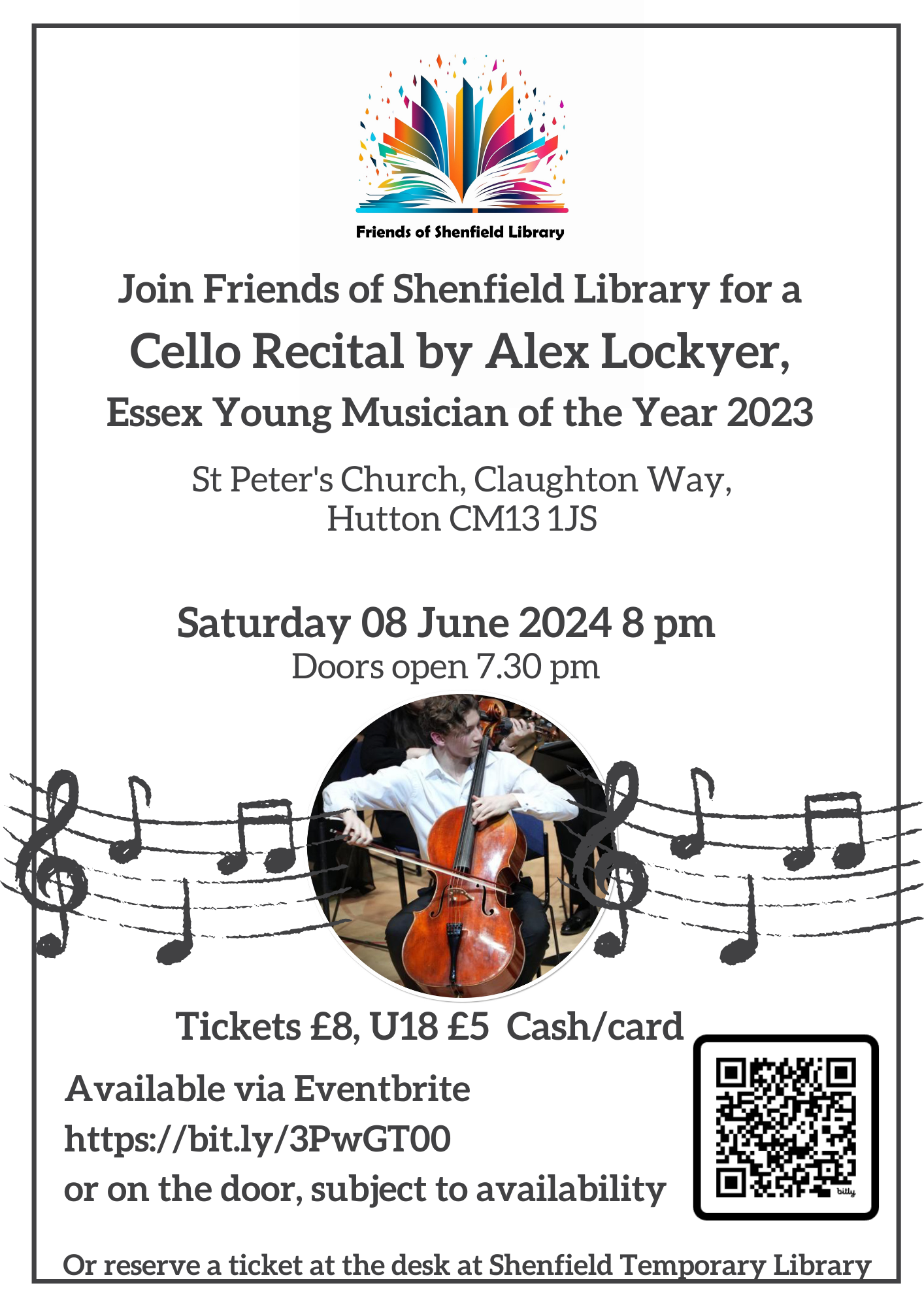 Cello Recital by Alex Lockyer