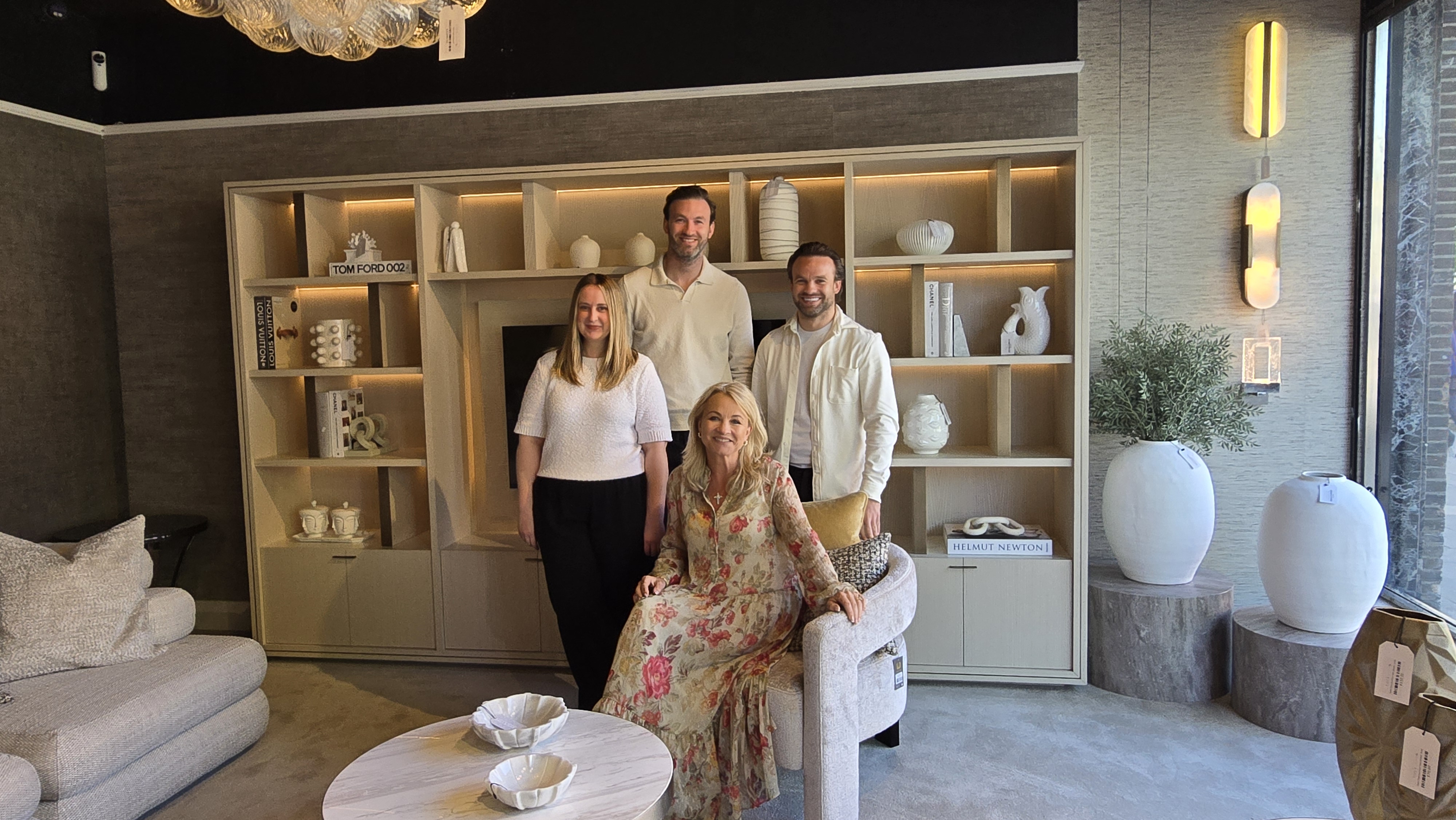 Image showing Jo, Tom, Henry and Catherine from Tides.