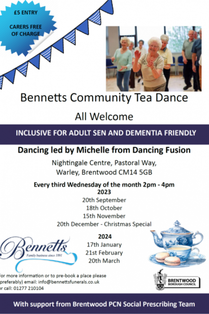 Bennetts community tea dance