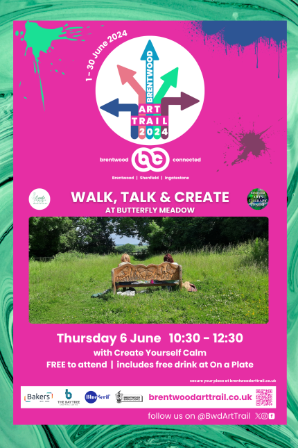 Brentwood Art Trail 2024 Walk, Talk & Create Butterfly Meadow.png