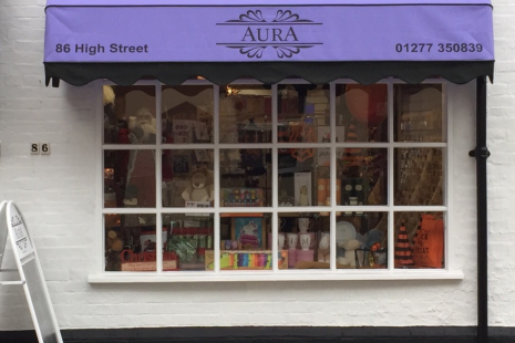 Aura front shop