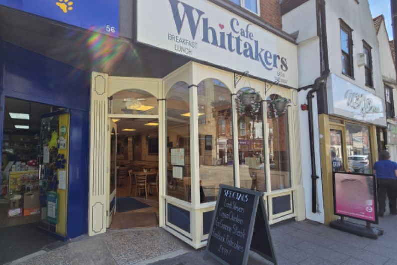 Image showing the exterior of Café Whittakers.