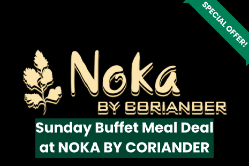 Image promoting Noka by Coriander's Sunday Buffet Meal Deal.