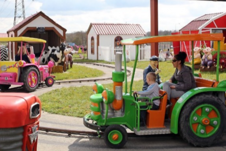 Tractor ride at Old MacDonalds Farm