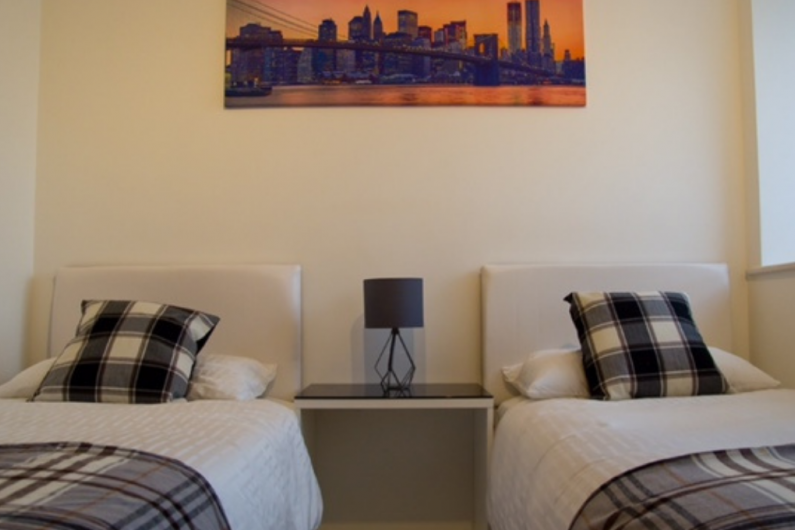 Bedroom at Icon Beckett Apartment