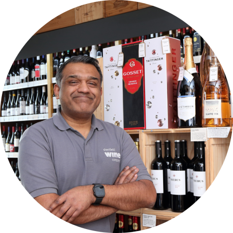 Image of Nish Patel from Shenfield Wine Co.